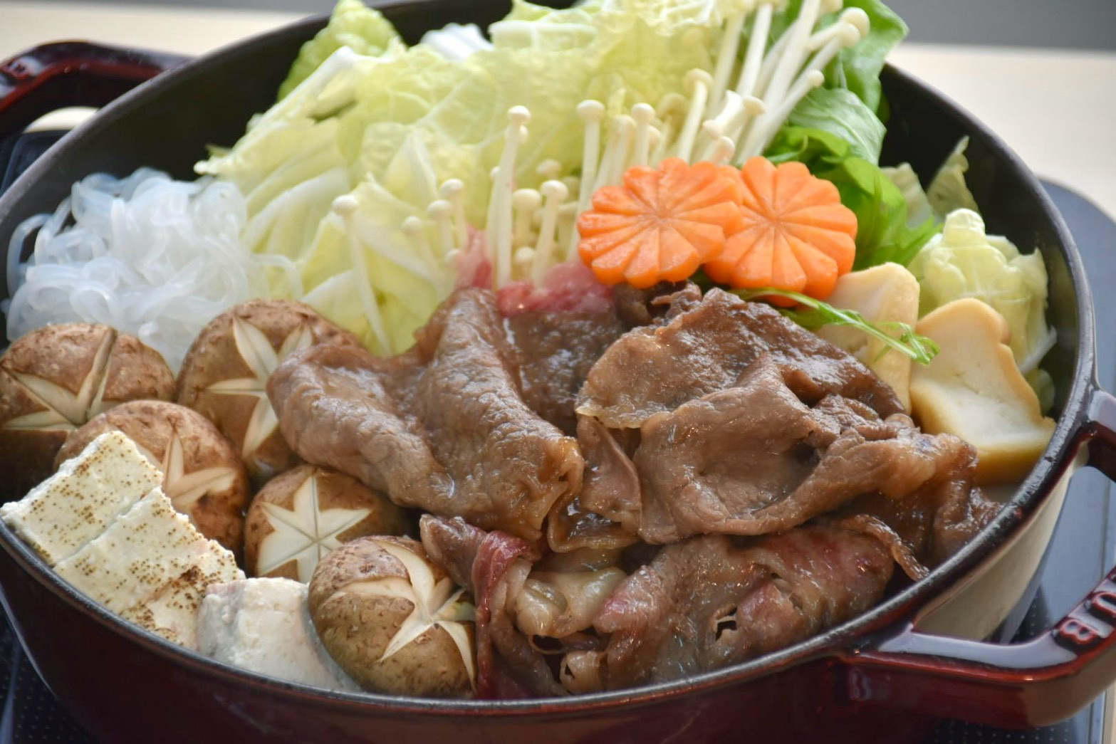 広島牛すき焼き 完成イメージ