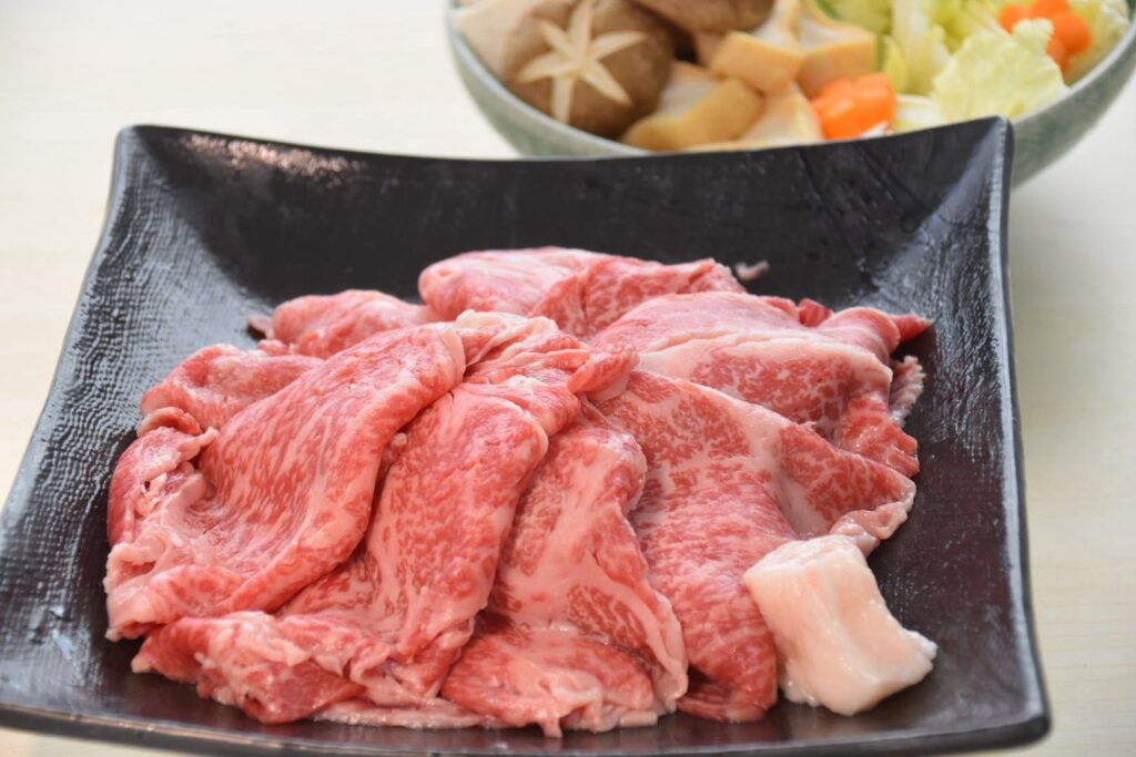 広島牛A4 すき焼き・しゃぶしゃぶ用スライス